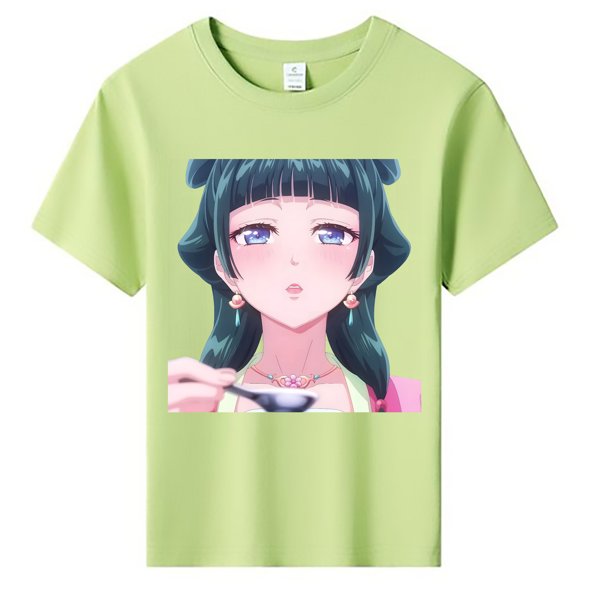 （画像用） 薬屋のひとりごと The Apothecary Diaries 綿100％キッズTシャツ（フロントプリント）